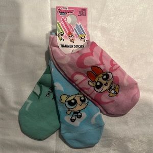 Power, puff girls, socks